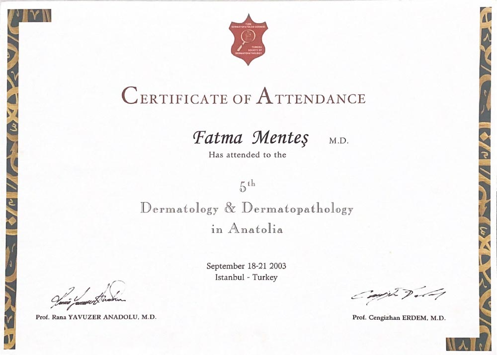 Dermatology & Dermatopathology in Anatolia